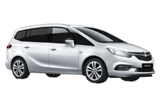 Car Hire Herne Bay - Vauxhall Zafira 7-Seater - Minibus hire Herne bay